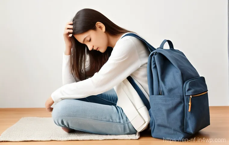 좌절 극복을 위한 단계적 접근법 - **Prompt 1: Unpacking Emotional Baggage**
"A person in their late 20s to early 30s, dressed in c...
