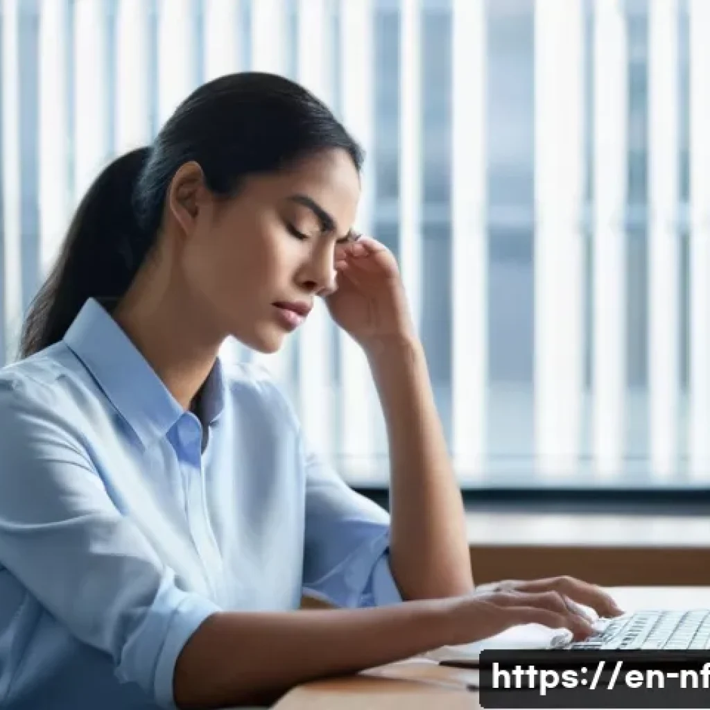 좌절 내성 강화를 위한 전문가의 조언 - **Prompt for "The Power of the Pause"**:
"A professional woman in her late 20s, dressed in a sma...